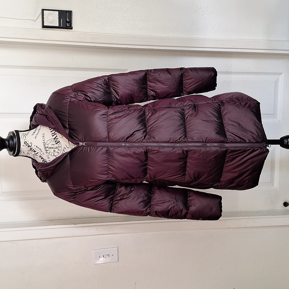 Eddie Bauer Women's Luna Peak Down Parka Deep Eggplant Sz Small